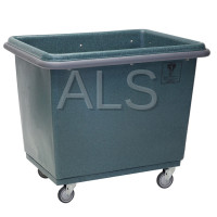 Laundry Supplies - Laundry Trucks - R&B Wire Products - R&B Wire #4616PTB 16 Bushel R&B Laundry Truck/Cart with Bumper