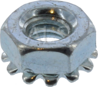 Commercial Primus Stacked Washer and Dryer Parts - Commercial Primus PT3JGASP403UG06 Stacked Washer and Dryer Parts - Primus Parts - Primus #29787 Washer/Dryer NUT HEX KEPS 6-32 STL