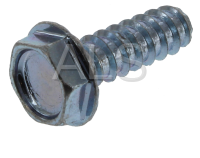 Commercial Econo-Wash Dryer Parts - Commercial Econo-Wash GDEBGABW301UN01 Dryer Parts - Econo-Wash Parts - Econo-Wash #D501285 Dryer SCREW,TAP 12-16x.562 SLHXWAHD(PLASTIC)