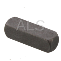 Commercial IPSO Laundry Parts - Commercial IPSO Stacked Washer and Dryer Parts - IPSO Parts - Ipso #F430801 Washer/Dryer KEY PLN 3/8X1-1/4 SQ BASKET