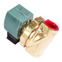 Commercial Huebsch Dryer Parts - Commercial Huebsch HT075C Dryer Parts - Huebsch Parts - Huebsch #F8322904P Dryer VALVE, 3/4" BRASS DIN 120/60 110/50 PTFE