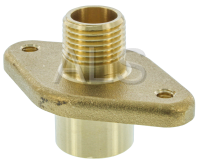 Commercial Huebsch Washer Parts - Commercial Huebsch HCN100ZDV Washer Parts - Huebsch Parts - Huebsch #F8362701 Washer COUPLING FLANGED BRASS (1/2)