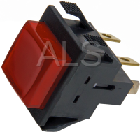 Commercial IPSO Dryer Parts - Commercial Ipso BAT30N Dryer Parts - IPSO Parts - Ipso #M413431 Dryer SWITCH PUSH BUTTON-LIGHTED