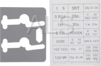 Speed Queen #38676 Washer/Dryer KIT OVERLAY-DUAL/MULTIPLE COIN