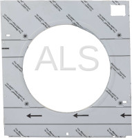 Unimac #44052521 Dryer PANEL,FRONT COIN SS HORZ LG DR 50/75