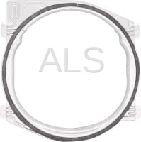 Residential Speed Queen Dryer Parts - Residential Speed Queen ADEE9RYS177TW01 Dryer Parts - Speed Queen Parts - Speed Queen #D518678 Dryer ASY# BLKHD-FRONT-GALV-LMS/LED w/SEAL
