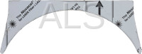 Commercial Unimac Dryer Parts - Commercial Unimac UUT45R Dryer Parts - Unimac Parts - Unimac #70596602 Dryer ASSY,HINGE/BRACE T45/55 SS DS