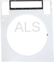 Commercial Unimac Dryer Parts - Commercial Unimac UUT45R Dryer Parts - Unimac Parts - Unimac #70617801W Dryer ASY#,FRONT UPPER EMB CRS T45
