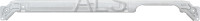 Unimac #804018 Dryer BRACKET,STACK SHIELD