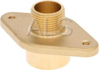 Commercial Unimac Washer Parts - Commercial Unimac UWG085D4 Washer Parts - Unimac Parts - Unimac #F8362702 Washer COUPLING FLANGED BRASS (3/4)