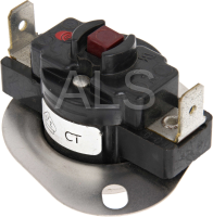 Commercial Cissell Dryer Parts - Commercial Cissell CU120L Tumbler-Dryer Parts - Cissell Parts - Cissell #44232601 Dryer THERMOSTAT MANUAL RESET 200F