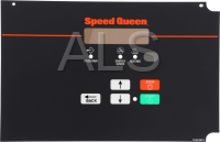 Commercial Speed Queen Dryer Parts - Commercial Speed Queen STF75L Tumbler-Dryer Parts - Speed Queen Parts - Speed Queen #70445001 Dryer OVERLAY,CONTROL EO SQ 25-75