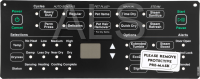 Residential Speed Queen Dryer Parts - Residential Speed Queen ADEE9RYS177TW01 Dryer Parts - Speed Queen Parts - Speed Queen #D518566 Dryer OVERLAY,CONTROL DRYER RC H6 HEC-SQ BLACK