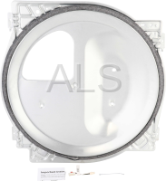 Residential Speed Queen Stacked Washer and Dryer Parts - Residential Speed Queen ATEE9ASP565XW01 Stacked Washer and Dryer Parts - Speed Queen Parts - Speed Queen #D515534P Washer/Dryer ASSY FRT BULKHEAD-MS/LIGHT-GAL SVC PK