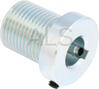Huebsch #44267601 Dryer PULLEY,MOTOR 12 GROOVE J 1.1 OD .625 ID