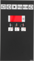 Commercial IPSO Dryer Parts - Commercial Ipso ITT30S Dryer Parts - IPSO Parts - Ipso #70462603 Dryer OVERLAY,CONTROL DX4 REMOTE VEND T30/T45