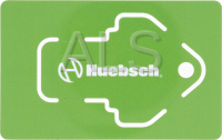 Alliance #205100 Key Card, Huebsch RFID Key Fob