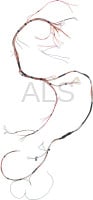 Residential Speed Queen Dryer Parts - Residential Speed Queen ADGE9RGS113CW01 Dryer Parts - Speed Queen Parts - Speed Queen #D517103 Dryer ASSY HARN GAS SINGL RC 120V W/LT NON BBS