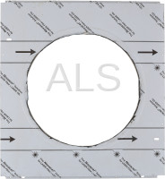 Primus #44346307 Dryer PANEL,FRONT SS OPL TCH (50/75 ODS)