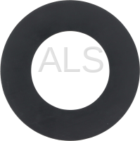 Commercial Speed Queen Washer Parts - Commercial Speed Queen SCL125KNV Washer-Extractor Parts - Speed Queen Parts - Speed Queen #F100205 Washer SLINGER RUBBER 6X3-3/8