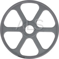 Commercial Unimac Washer Parts - Commercial Unimac UWU065T3L Washer-Extractor Parts - Unimac Parts - Unimac #F8517801 Washer PULLEY NO GRV-18.75 OD-SK