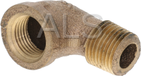 Commercial Primus Dryer Parts - Commercial Primus PJ030N Dryer Parts - Primus Parts - Primus #F422304 Dryer ELBOW BRASS STREET 90DEG 1/2