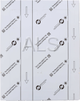 Commercial IPSO Washer Parts - Commercial Ipso BCA040WL Washer Parts - IPSO Parts - Ipso #F8524803 Washer PANEL,SIDE(C40 RIGHT)SS