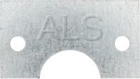 Commercial Alliance Dryer Parts - Commercial Alliance KTT30N Tumbler-Dryer Parts - Alliance Parts - Alliance #70249001 Dryer BRACKET ORIFICE KEEPER