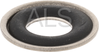 Commercial Speed Queen Washer Parts - Commercial Speed Queen SCL125KNV Washer-Extractor Parts - Speed Queen Parts - Speed Queen #F431116 Washer WASHER BARTITE SEALING SS 5/16
