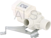 Residential Speed Queen Washer Parts - Residential Speed Queen AWN63RSN115TW01 Washer Parts - Speed Queen Parts - Speed Queen #203885P Washer ASSY,TLW PUMP & BRKT(120V/60Hz)GREEN