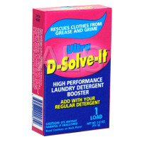Ultra D Solve It Powder Coin Laundry Detergent Booster Vend Size (3 oz) - Laundromat